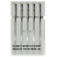 SCHMETZ MICROTEX SHARP NEEDLES 130/705 HM 90 / 40  